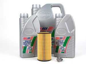 ES#2226162 - G0521951LKIT1 - Oil Service Kit - Includes Drain Plug - Pronlong the life of your engine by keeping its oil clean - Assembled By ECS - Audi