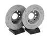 ES#3491915 - USR1283 - Rear Slotted Brake Rotors - Pair (253x10)  - Increase stopping performance and visual appearance. - EBC - Audi Volkswagen