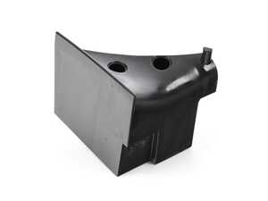 ES#348238 - 3C98577819B9 - Seat Belt Guide - Satin Black - Genuine Volkswagen Audi - Volkswagen