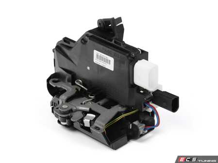 ES#351361 - 3D1837016AH - Front Door Latch - Right - Restore your door operation - Genuine Volkswagen Audi - Volkswagen