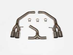 ES#4899871 - 018956LA01 - B7 VR6 Muffler Delete  - Add an aggressive exhaust note to your B7 VR6! Featuring T304 stainless steel construction and OE-style Accuseal clamps for easy installation. - ECS - Volkswagen