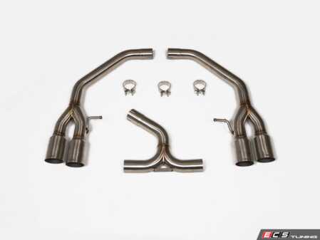 ES#4899871 - 018956LA01 - B7 VR6 Muffler Delete  - Add an aggressive exhaust note to your B7 VR6! Featuring T304 stainless steel construction and OE-style Accuseal clamps for easy installation. - ECS - Volkswagen