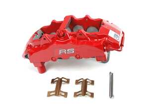 ES#4919955 - 8V0615108C - Red RS Front Brake Caliper - Right Side *Scratch And Dent* - Restore your stopping power - Scratch & Dent - Audi
