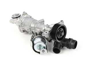 ES#4908428 - 2742001507KT - Remanufactured Water Pump Assembly  - Price includes a $32.50 refundable core charge. Includes new seals and pulley - Genuine Mercedes Benz - Mercedes Benz