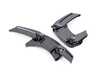ES#4305252 - PGT003B - Billet Paddle Shifter Pro Extensions - Black - High Performance Billet 6061 T6 Aluminum paddle extensions - LEYO - Volkswagen