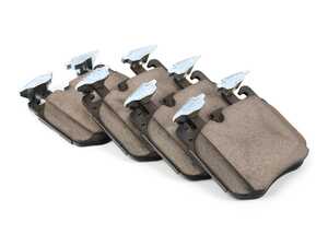 ES#4852373 - DD23-1868 - Front ECS DD23 "Daily Driver" Ceramic Brake Pad Set - This enthusiast-developed pad offers confident stopping power, very low dust, quiet braking, and a positive initial bite. The perfect choice for your daily-driven Euro! - ECS - BMW