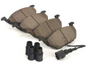 ES#3991100 - Z23-768A - Z23 Evolution Sport Front Brake Pad Set - Carbon fiber infused low-dust ceramic brake pads with bushings - Power Stop - Volkswagen