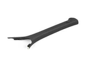 ES#451785 - 8K0867234V48 - Upper A-Piller Trim - Sabre (Black) - Right - Located along the sides of the windshield - Genuine Volkswagen Audi - Audi