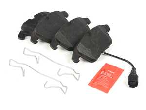 ES#4414176 - 5N0698151C - TRW Ultra Low-Metallic Front Brake Pad Set - TRW Ultra pad set featuring a copper-free low-metallic compound and CITEC break-in coating - TRW - Audi Volkswagen