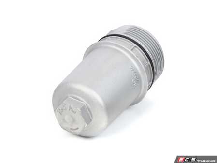 ES#4872236 - 06L115401L - Aluminum Oil Filter Housing - Upgrades the failure-prone OE plastic cover to high-grade aluminum - URO Premium - Audi Volkswagen