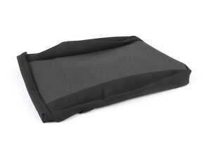 ES#3497349 - 17A881405QMS - Front Lower Seat Cover - Titanium Black/Titanium Black - Left - Genuine Volkswagen Audi - Volkswagen