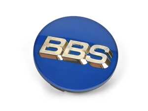 ES#4141339 - bbs56.24.132 - BBS Center Cap - Blue/Gold 70.6mm - Priced Each - BBS Center Cap - Blue w/ Gold 3D Logo (4-tab 70.6mm) - BBS - Volkswagen MINI