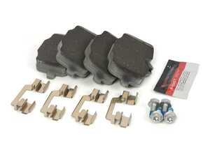 ES#4316824 - 34216867175 - Rear Premium NAO Ceramic Brake Pad Set - Quality low dust ceramic pad from an original equipment supplier - Brembo - BMW