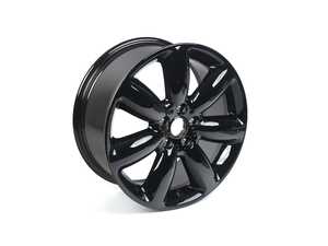 ES#3016763 - 36116856053 - 521 MINI Wheel Star Spoke 18" (5x112) Black - Priced Each - 8JX18 ET:57 - Genuine MINI - MINI