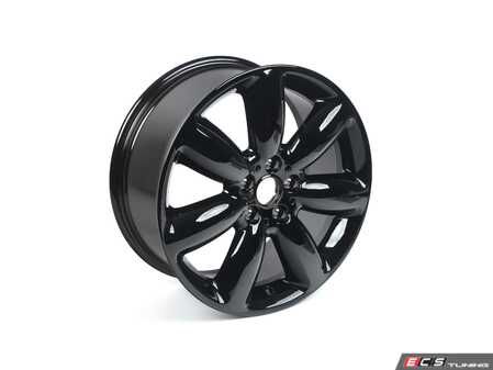 ES#3016763 - 36116856053 - 521 MINI Wheel Star Spoke 18" (5x112) Black - Priced Each - 8JX18 ET:57 - Genuine MINI - MINI
