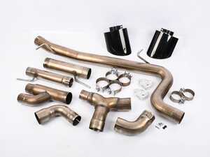 ES#4920591 - 3020-33062 - AWE Track Edition Exhaust - MK3 TT RS - Diamond Black RS-Style Tips *Scratch And Dent* - Scratch & Dent - Audi