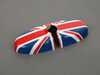 ES#4505045 - 82252336849 - Union Jack Cover Rearview Mirror - Attaches to the back of the center mirror : manual dip or auto dip - ECS - MINI