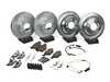 ES#3477716 - K2747-26 - Z26 Street Warrior Brake Kit - Front and Rear - Includes performance drilled and slotted rotors and Power Stop's Extreme Carbon-Fiber Ceramic pads. - Power Stop - BMW