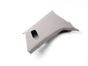 ES#113343 - 51438126454 - Silver Grey C-Pillar Trim - Right - Replacement interior C-pillar trim - Genuine BMW - BMW