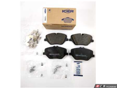 ES#4908128 - 34106897141 - Front Brake Pad Set 182468 - Restore the stopping power in your MINI - ICER - MINI