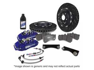 ES#4920844 - BBK041BLU-1 - Balanced Big Brake Kit - Front - This EBC Brakes Apollo Balanced Big Brake Kit completely replaces your factory front braking system with lightweight, high-performance components. - EBC - BMW