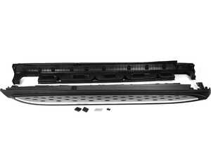 ES#4872284 - SSBOE-W16612-LN - 2012-2017 Mercedes Benz W166 ML Class/GLE Class Aluminum Side Step Running Boards - A perfect blend of style, durability, and convenience. Enjoy easier access, a sleek aesthetic, and robust construction built to last. - Spec-D Tuning - Mercedes Benz