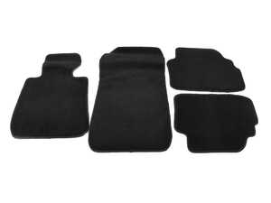 ES#4492568 - SDTRA923 - Spec-D 2 DR FLOOR MATS - BLACK - Cotton Front and Rear Carpet Floor Mats - Spec-D Tuning - BMW