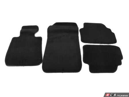 ES#4492568 - SDTRA923 - Spec-D 2 DR FLOOR MATS - BLACK - Cotton Front and Rear Carpet Floor Mats - Spec-D Tuning - BMW