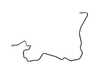 ES#2698757 - 34306864458 - Brake Line - Driver Side - Brake line running from the abs module to the driver side wheel - Genuine BMW - BMW