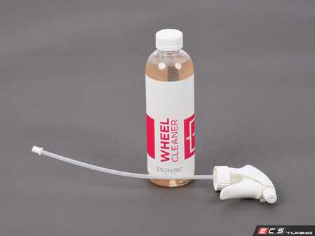 ES#4920034 - ES0.WHEEL.16 - Esoteric Wheel Cleaner - 16oz - A wheel cleaner with better ability to remove iron particles from your brake pads and rotors that also cleans dirt and debris from the road - ESOTERIC Car Care - Audi BMW Volkswagen Mercedes Benz MINI Porsche