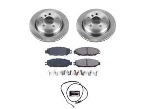 ES#3160031 - KOE6743 - Z17 Stock Replacement Brake Kit - Front - Includes Z17 ceramic brake pads, rotors, and stainless-steel hardware - Power Stop - BMW