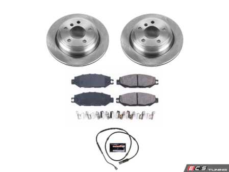 ES#3160031 - KOE6743 - Z17 Stock Replacement Brake Kit - Front - Includes Z17 ceramic brake pads, rotors, and stainless-steel hardware - Power Stop - BMW