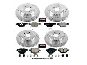 ES#3990042 - K6023 - Z23 Evolution Brake Kit - Front and Rear - The smart upgrade for BMW drivers who demand top-tier braking performance. - Power Stop - BMW
