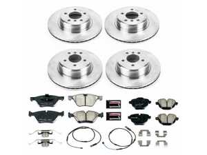 ES#3990518 - KOE6033 - Z17 Stock Replacement Brake Kit - Front & Rear - Includes Z17 ceramic brake pads, rotors, and stainless-steel hardware - Power Stop - BMW