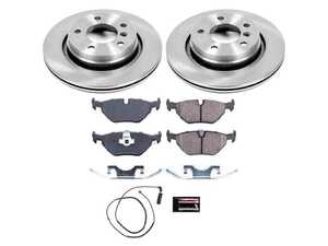 ES#3160198 - KOE877 - Z17 Stock Replacement Brake Kit - Rear - Includes Z17 ceramic brake pads, rotors, and stainless-steel hardware - Power Stop - BMW