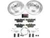 ES#4798102 - K7899 - Z23 Evolution Sport Brake Upgrade Kit - Rear - Includes Z23 Carbon-Fiber Ceramic Brake Pads, Drilled & Slotted Zinc Plated Rotors, and stainless-steel hardware - Power Stop - BMW