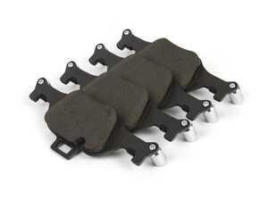 ES#4852386 - EP24-2060 - Front ECS EP24 "Enthusiast Peformance" Brake Pad Set - This enthusiast-developed high-performance street and light track pad offers an ideal solution for the spirited commuter and weekend autocross driver alike. - ECS - BMW