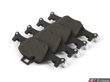 ES#4852386 - EP24-2060 - Front ECS EP24 "Enthusiast Peformance" Brake Pad Set - This enthusiast-developed high-performance street and light track pad offers an ideal solution for the spirited commuter and weekend autocross driver alike. - ECS - BMW