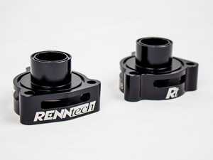 ES#4929870 - 09.0388.V8 - Blow Off Valve Adapters - Fits all 4.0L M176, M177 and M178 Engines. Achieve that "blow off sound" people are fond of on turbocharged vehicles! - RENNTECH - Mercedes Benz