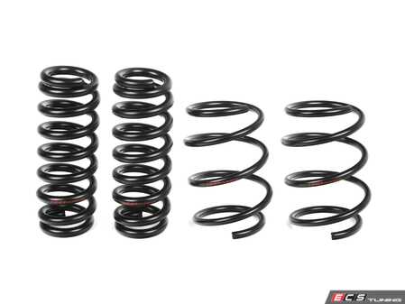 ES#4714290 - 051084LA01 - F80 M3 Lowering Springs - Enhance both the performance dynamics and visual appeal of your vehicle with our cutting-edge lowering springs, engineered to provide an average drop of 1.25" front and 1.0" rear. - ECS - BMW