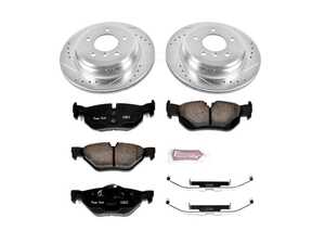 ES#3157461 - K5980 - Z23 Evolution Sport Brake Upgrade Kit - Rear - Delivers the braking confidence and clean performance that BMW drivers demand. - Power Stop - BMW