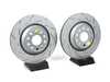 ES#2072455 - USR7422 - Rear USR Series Sport Slotted Rotors - Pair (310x22) - Upgrade to a Turbo slotted rotor for improved braking - EBC - Audi Volkswagen