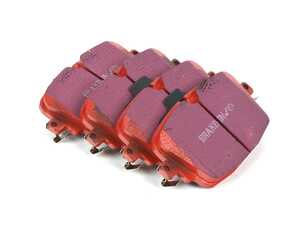 ES#4871808 - DP32516C - EBC Redstuff Rear Pads	 - A high performance street pad, featuring Kevlar technology. - EBC - Audi