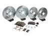 ES#4291379 - K7988 - Power Stop Z23 Evolution Sport Front & Rear Brake Kit (360x36/320x24) - A complete 4-wheel performance brake upgrade featuring drilled & slotted rotors and low-dust carbon-fiber ceramic pads. - Power Stop - Mercedes Benz
