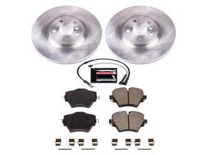 ES#3990691 - KOE7888 - Z17 Stock Replacement Brake Kit - Front - Includes Z17 ceramic brake pads, rotors, and stainless-steel hardware - Power Stop - BMW