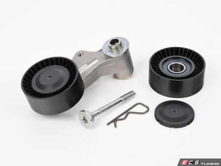 ES#4920135 - 11281742858 - Belt Tensioner Assembly - Includes tensioner & roller for accessory belt - Litens - BMW