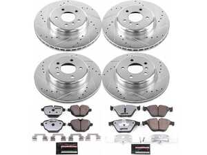 ES#3990043 - K6023-26 - Z26 Street Brake Kit - Front and Rear - The perfect balance of aggressive performance and daily drivability, available at ECS Tuning! - Power Stop - BMW