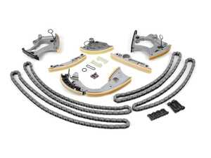 ES#3690555 - 06e109465asktKT1 - Timing Chain Kit - Ultimate - Includes new tensioners, guide rails, chains, & securing hardware to service your timing chain - Assembled By ECS - Audi