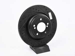 ES#4931429 - 34212229379-XS - Rear V5 Drilled & Slotted Brake Rotor - Right (328x20) *Scratch And Dent* - Scratch & Dent - BMW