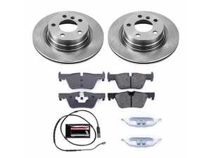 ES#3990576 - KOE6656 - Z17 Stock Replacement Brake Kit - Rear - Includes Z17 ceramic brake pads, rotors, and stainless-steel hardware - Power Stop - BMW
